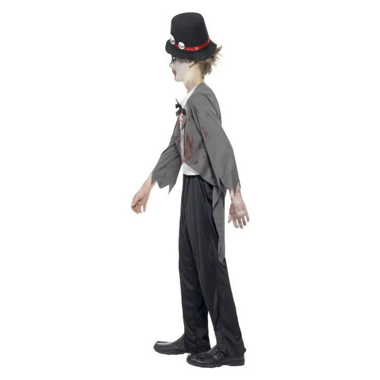Zombie Groom Costume Black Child Zombie Groom Costume Black Child