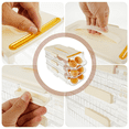 thumbnail image 2 of Egg Holder for Refrigerator Rolling Egg Organizer Egg Container Saving Egg Roller Dispenser Stackable Fridge Tray Green, 2 of 7
