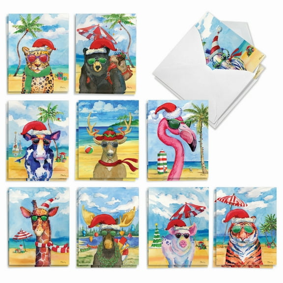 Holiday Beach Animals