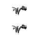 thumbnail image 2 of Guardurnaity Juego de anillos de aleación con personalidad galvanizada en forma de Animal, anillo masculino ajustable con apertura, suministros de joyería Color antiguo 2piezas Guardurnaity CBP264675, 2 of 6