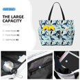 thumbnail image 3 of Kdxio Penguins Whales for Beach Bag for Women Large Beach Tote Bag Waterproof Sandproof Swim Bag with Zipper Pockets Beach Vacation Travel, 3 of 7