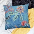 thumbnail image 3 of BANET Vibrant Floral Accent Throw Pillow Cover - Decorative Cushion Case for Home Decor 20x20in, 3 of 6