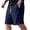 Navy -BM25, variant on Inglocry Men's Corduroy Shorts Casual Elastic Waist Drawstring Summer Beach Vacation Shorts with Pockets 2026 Black XL
