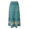 thumbnail image 4 of oqasdz Skirts for Women Stylish Prints High Waist Fit Versatile Design A Line Skirt Comfortable Soft Casual Outings Everyday Wear, 4 of 8
