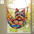 thumbnail image 2 of Yorkshire Terrier Acrylic Window Hanging, Dog Suncatcher, Cute Puppy Ornament, Pet Lover Gift, Window Decor, Home Hanging Art, 2 of 4
