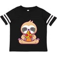 thumbnail image 3 of Inktastic Sloth Pizza Boys or Girls Toddler T-Shirt, 3 of 5