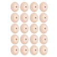 thumbnail image 2 of Shisuyan 20Pcs Rustic Beads Abacus Beads Wood Craft Beads For Diy Enthusiasts And Crafters, 2 of 8