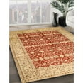 thumbnail image 3 of Ahgly Company Machine Washable Indoor Rectangle Traditional Orange Red Area Rugs, 4' x 6', 3 of 7