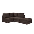 thumbnail image 1 of Sala Modular Esquinera con Taburete 3 Plazas Dicasa Versa Café, 1 of 8