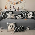 thumbnail image 4 of Halloween Pillow Cover 12x20 Set of 2 Ghost Spooky Pillow Covers Outdoor Halloween Decorations Pillows for Home Decor, 4 of 5