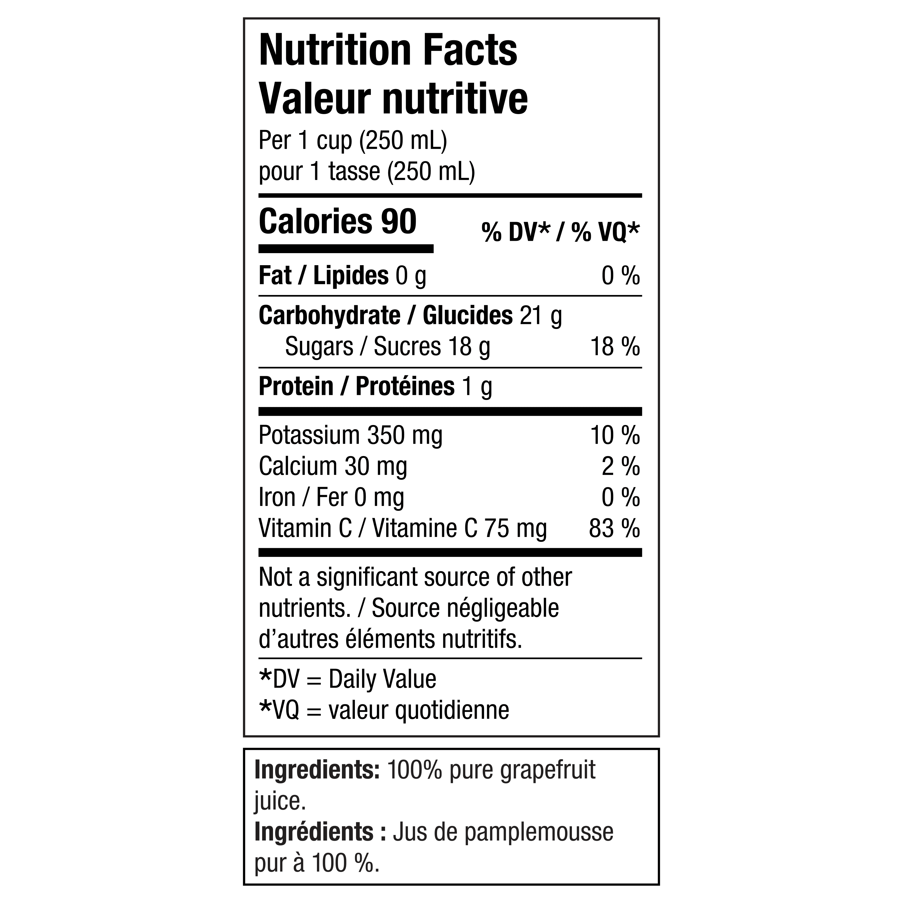 Jus Tropicana Tropicana Pur A 100 % Jus De Pamplemousse rose , 1.36L