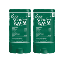 Bug Soother Natural Insect Repellent Topical Bug Balm for Mosquitoes | 2-pack, 0.52 oz. each