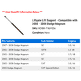 thumbnail image 2 of Liftgate Lift Support - Compatible with 2005 - 2008 Dodge Magnum 2006 2007, 2 of 2