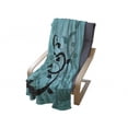 thumbnail image 4 of Teal Soft Flannel Fleece Throw Blanket, Abstract Floral Arrangement Nature Winding Tendrils Design Flora Drawing Style, Cozy Plush for Indoor and Outdoor Use, 50" x 60", Turquoise Black, by Ambesonne, 4 of 6