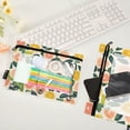 thumbnail image 2 of FORMRS 2 Pack Pencil Pouch for 3 Ring Binder with Clear Window Zipper Case, Citrus Fruits, 2 of 6