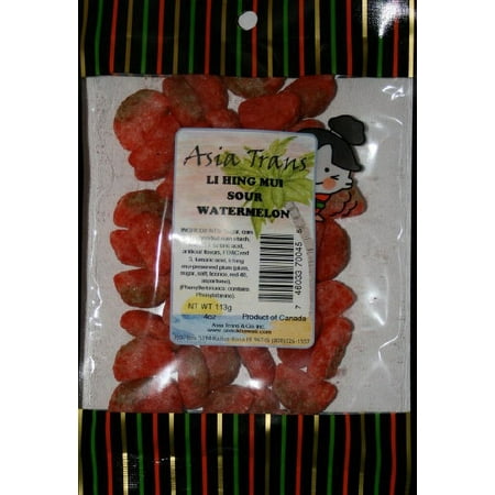 Asia Trans Li Hing Watermelon, 3.5 Oz.