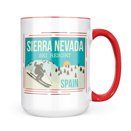 

Neonblond Sierra Nevada Ski Resort - Spain Ski Resort Mug gift for Coffee Tea lovers