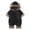 Black, variant on OJSFQUFP Baby Winter Fleece Lined Snowsuit Bear Ear Hooded Quilted Romper Warm Zipper Infant Jumpsuit