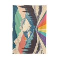thumbnail image 6 of Yayeee Tablecloths for Rectangular Tables 54 x 54 inch Party Table Cover, Colorful Road at Night, 6 of 6