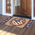 thumbnail image 2 of 4th of July Doormat Indepence Day Front Door Mat Rustic American Birdhouse Outdoor Mats for Home Entrance Lightning Deals of Today for Indoor Outdoor Home Bathroom Decor 16"x24", 2 of 7