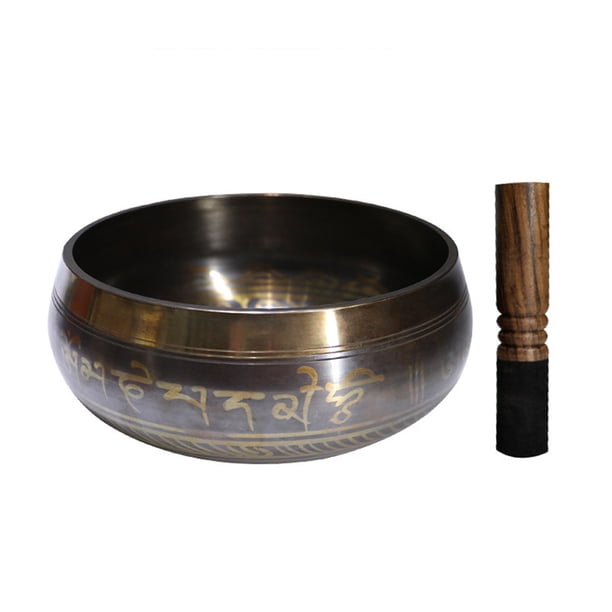 Kuymtek Cuenco Canto Tibetano Nepal Budista Música Canto Chakra Carillón 8cm (A)