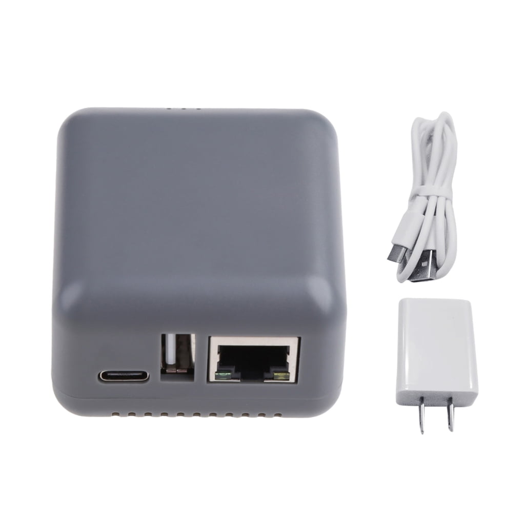 JNANEEI NP330 Network USB 2.0 Print Server Support 10/100Mbps RJ45 LAN