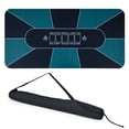 thumbnail image 1 of Gymax 70 x 35 Inch Poker Table Top w/Water-repellent Surface Anti-slip Rubber Backing, 1 of 10