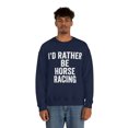 thumbnail image 4 of Horse Racing Sweatshirt, Gifts, Sweater Shirt, 4 of 9