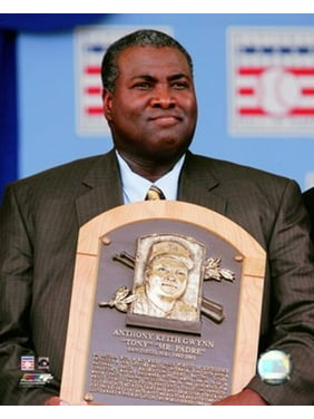 Tony Gwynn #19 of the San Diego Padres at the 2007 Hall of Fame Induction Ceremony. Photo Print (16 x 20)