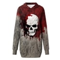 thumbnail image 6 of Futezty Hoodies Halloween Sweatshirt For Women Funny Letter Printed Graphic Season Pullover Tops, 6 of 6