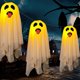 thumbnail image 4 of RKSTN halloween decroations Halloween Ghost Hanging Ghost Hanging Luminous Pumpkin Lantern Shopping Mall Shop School, Courtyard, Indoor And Outdoor Decoration Decorative Ornaments, 4 of 8