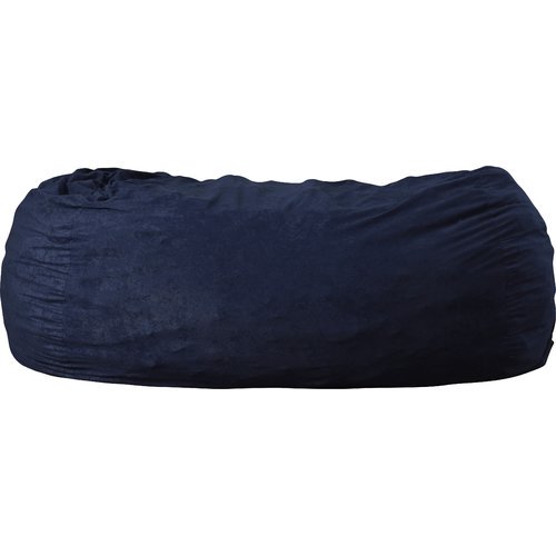 FUF 7 ft. XXL Comfort Suede Bean Bag Sofa