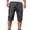 Dark Gray, variant on Men's Cargo Shorts Capris Pants Stretch Drawstring Pant Summer Flat Front Loose Fit Trousers with Pockets Black L