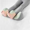 thumbnail image 6 of Btomtd Leg Elevation Wedge Pillows, 20 Inch Leg Rest Support Cushion for Sleeping, Relieve Leg Pressure Pillows with Washable Cover, Green, 6 of 9
