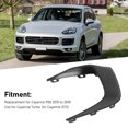 thumbnail image 3 of Front Fog Light Grille Frame Trim, Front Fog Lamp Intake Grille Frame, Antiwear ABS Front Bumper Air Guide Trim Shell For 958 2015 To 2018, 3 of 8