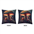 thumbnail image 3 of Fairytale Mushroom Velvet Throw Pillow Covers Sofa Pillowcase Car Square Throw Pillowcases Home Decoration 18x18Inch White 0 LTT6666, 3 of 6