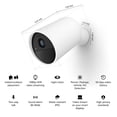 thumbnail image 2 of Cámara de seguridad doméstica inteligente Philips Hue Secure 1080P HD, 2 of 9
