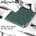 thumbnail image 2 of JETech Case for iPad 9.7-Inch (6th/5th Generation, 2018/2017), Protective Hard Back Shell Soft-Touch Tablet Stand Cover, Auto Wake/Sleep (Misty Blue), 2 of 7