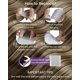 thumbnail image 5 of Extensiones de cabello humano LaAvoo, degradado, marrón a rubio caramelo, 50 g, 20 cm, 20 unidades, 5 of 9