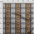 thumbnail image 3 of oneOonePolyesterSpandexDarkMustardFabricAsianIkatDiyClothingQuiltingFabricPrintFabricByYard56InchWide, 3 of 4