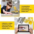 thumbnail image 2 of Educational Toys Model Kit Kids Hydraulic Robot Arm DIY Make Your Own, 2 of 5