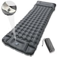 thumbnail image 1 of Typpkmm Cozy Thick Inflatable Mattress with Winter Insulated Camping Pad and 10cm, 1 of 7