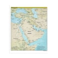 thumbnail image 7 of HISTORIX 2021 Middle East Map Poster Wall Art Print, 24 x 30 Inch, 7 of 7