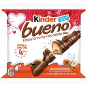 Kinder Bueno Valentines 4 count crispy chocolates