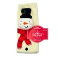 thumbnail image 2 of Holiday Time Women's Snowman 3D Cozy Crew Socks, 1-Pack, Size 4-10, 2 of 7