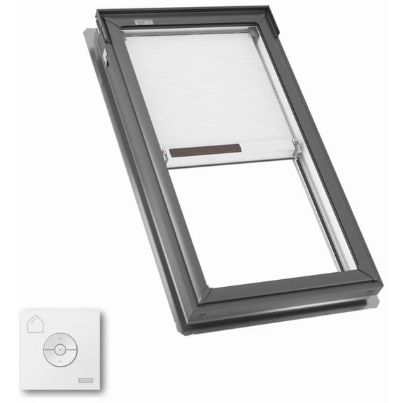 Velux Fs C04 2004S Fs Fixed Deck Mount Skylight - Gray Frame / Clear Glass