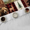 thumbnail image 4 of Feelyou 3D Rustic Bear Black Out Curtains, Hippie Tribal Aztec Curtains Pack of 2 (42x63 Each), Western Farmhouse Animal Bedroom Curtains, Living Room Curtains Decor, 4 of 6