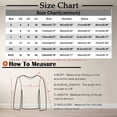 thumbnail image 3 of BODOAO Hoodies for Women Oversized Sweatshirts Women's Autumn Winter Dandelion Print Loose Casual Sweatshirt Fall Fashion Outfits 2025 Casual Sweaters Tops Workout Winter Clothes Red M, 3 of 4