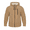 Tan, variant on Beautiful Giant Men's Corduroy Jacket with Sherpa Lining Winter Warm Zip-Up Hooded Coat Thick Thermal Outerwear