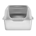 thumbnail image 6 of 6 in Deep Cat Litter Box Odor-Free Litter Box with Filtering Foot Board, 6 of 6